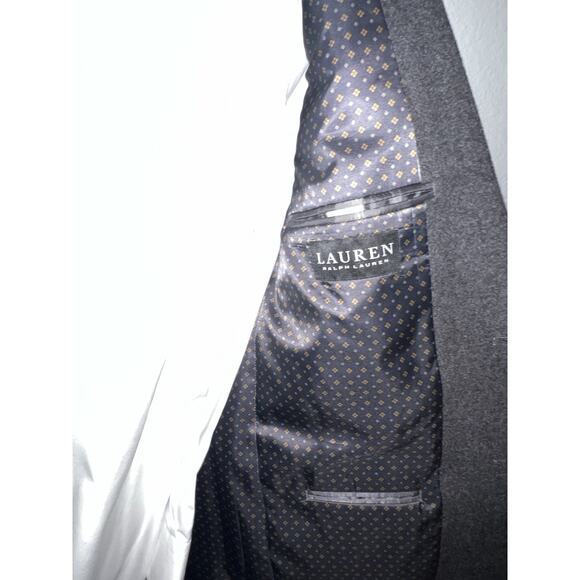 Ralph Lauren Black Label Wool Blazer - Size 40L Black Jacket Blazer Sports Coat - Picture 7 of 15